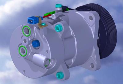 Sd7v16 R134a Sanden Air Conditioning Compressor Automotive Air Conditioning