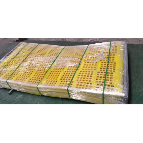 Secagem quadrada da mineração do molde da vibração do painel da tela do plutônio da malha do poliuretano