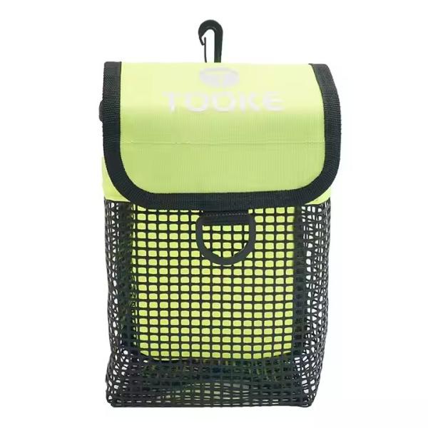 Pequeña bolsa de equipo de buceo de PVC de nylon 210D resistente al agua para bucear y nadar