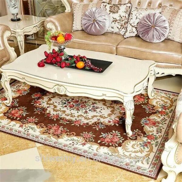 Jacquard 50%acrylic 40%polyester 10%cotton rug for living room