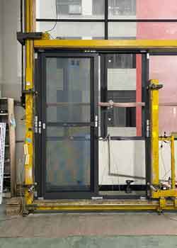AS100 Series Non-Thermal Break Sliding Door with Heavy-Duty Aluminum Profile and Multi-Point Sealing for Wind & Dust Resistance