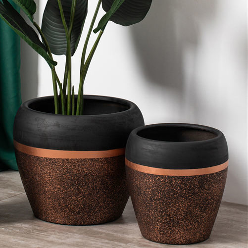 Unique design garden planter creative indoor outdoor succulent pot home decor ceramic flower pots in bulk