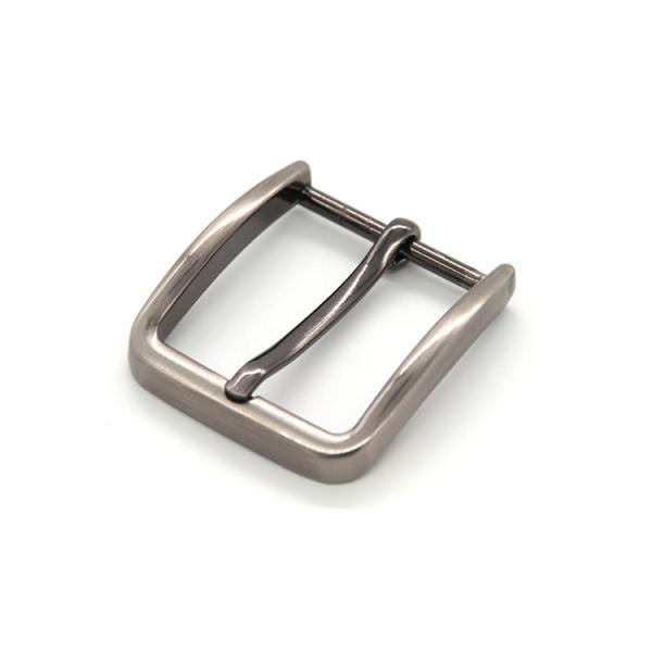 Wenzhou KML Custom fashion new design 35mm mens metal bag pin belt buckle with logo