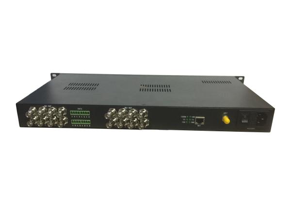 3G-SDI Fiber Optic Extender with Ethernet over CWDM single core fiber solution