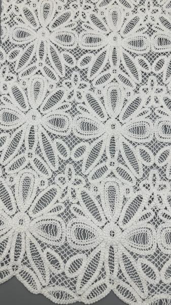 100% Cotton Luxury Lace Fabric New Collection Grond Elegant for Party Gowns