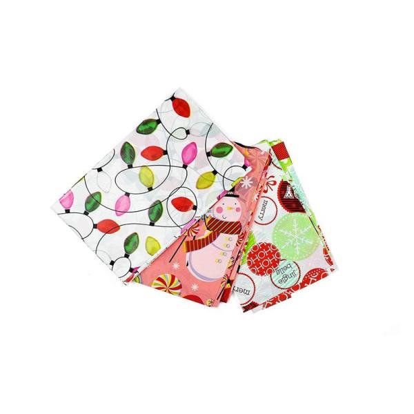 Recyclable Colorful Plastic Gift Wrap Bags For Extra Large Presents  Packing