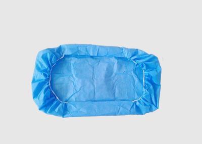 Blue Color Non Woven Disposable Bed Sheets Size 110 * 220CM For Bed / Stretcher