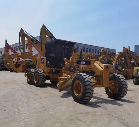 120G 12H 140h Motor Grader with 6CTA8.3 Engine Model in Good Condition