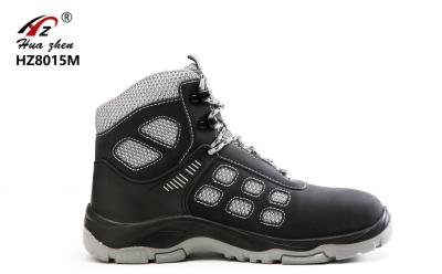 Sport Design Lightweight Steel Toe Shoes , PU / Rubber Steel Safety Shoes