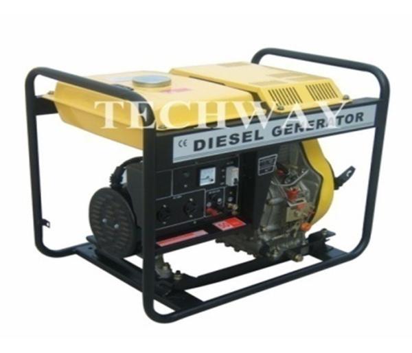 3kw 4kw 5kw Small Portable Diesel Generator Set , home standby diesel generator