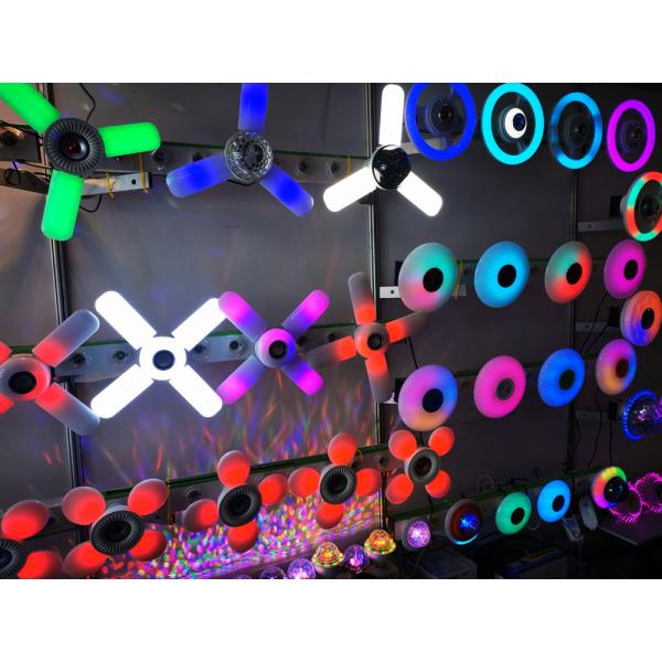 E27 6500k Smart Music Bulb , TUV Indoor Led Light Bulbs