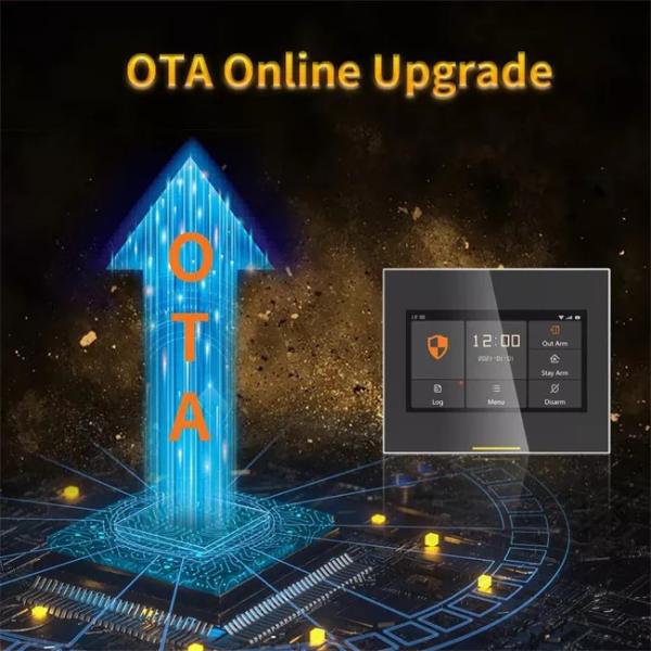 Glomarket Tuya 4g / Wifi DIY Home Security Alarm Systems Wireless App Control Anti Theft