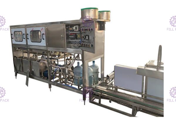 300bph 18.9l contrôle automatique de PLC de machine de remplissage de l'eau de 5 gallons