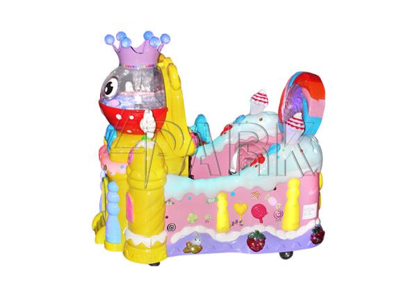 Amusement swing car kids children electric ride on car EPARK candy castle coin operated kiddie rides on game machine