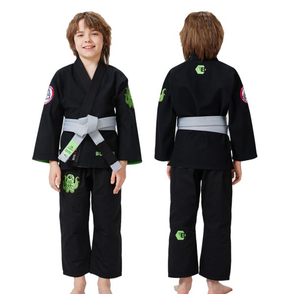 Pearl Weave Lightweight Jiu Jitsu Gi For Boys With 350 GSM Fabric And Custom Design