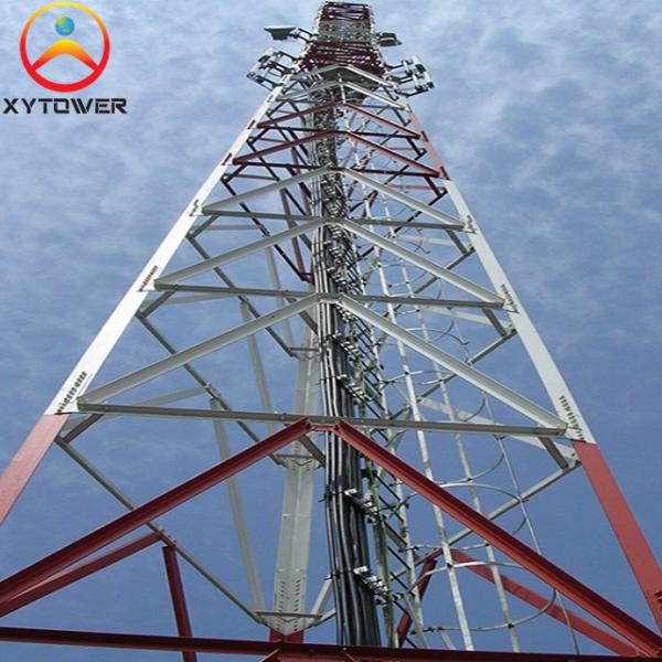 Factory Supply Customized 30m Steel Lattice Self Supporting 5G Internet WIFI Antenna Tower