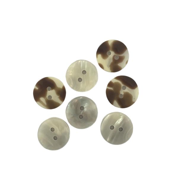 Full Brilhante Falsa Concha Botões 2 Furo 28L Use um casaco camisa