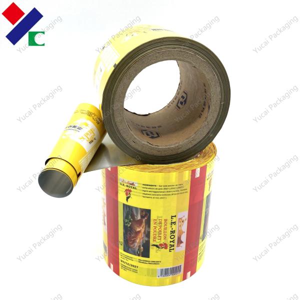 1000M Double Layer Foil Food Packaging Film Roll Crisps Potato Chips Printed Plastic Roll