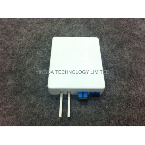 Коробка прекращения оптического волокна переходники SC 2 портов, 2 пролом в стене коробки прекращения волокон FTTH