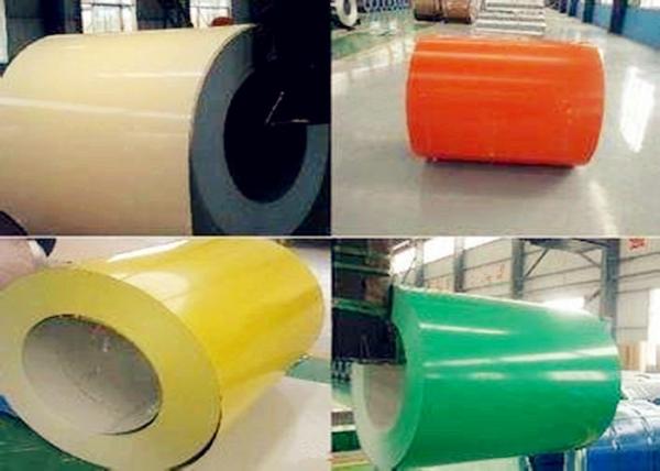 Soft Semi / Full Hard PPGI And PPGL Sheets , Galvanized Sheet Metal Rolls