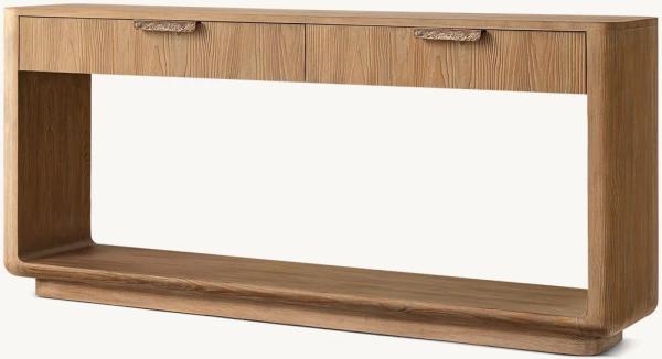 CT-006 Bedroom Modern Console Table Furniture With Roller Shutter Door Cabinet