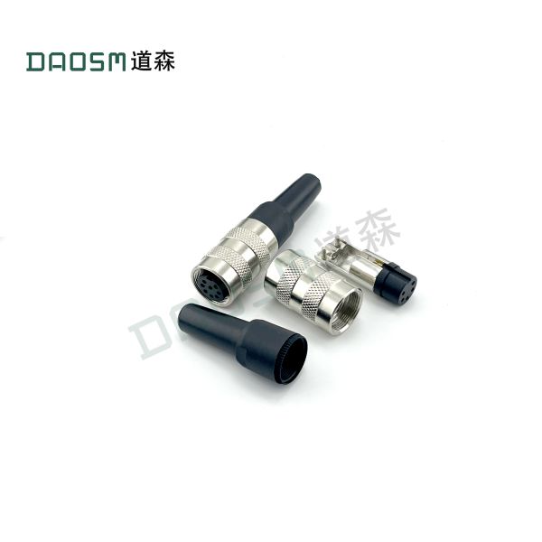 Secure Silver M16 Cable Connector Industrial Cable Connector For Durable Connections