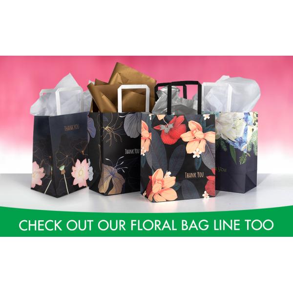 Holographic Foil Paper Gift Bags With Handles, Reusable Iridescent Gift Bags For Baby Shower, Birthday, Wedding