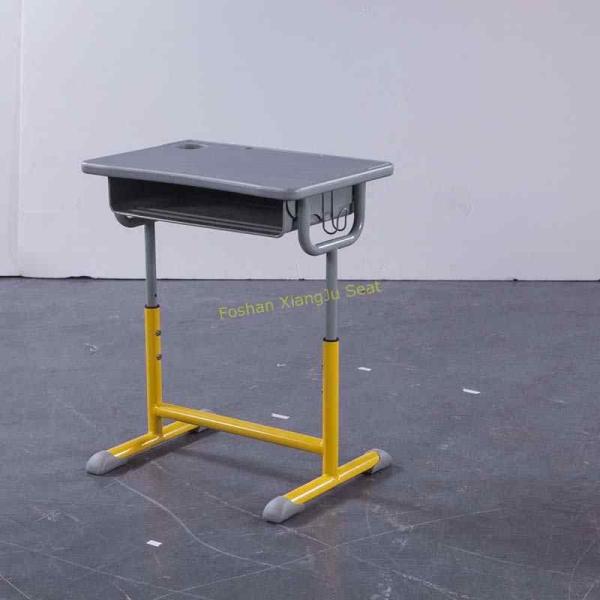 HDPE Environmental Iron Aluminum Student Desk Aand Chair Set With Drawer