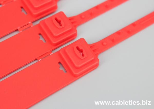Elongated 90*23mm size tag Tamper-Evident Seals Trailer Seals Truck Seal custom Indicative Seals