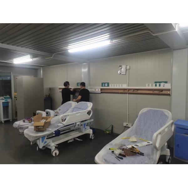 6061 блок кровати алюминиевого сплава ICU главный горизонтальный для больницы