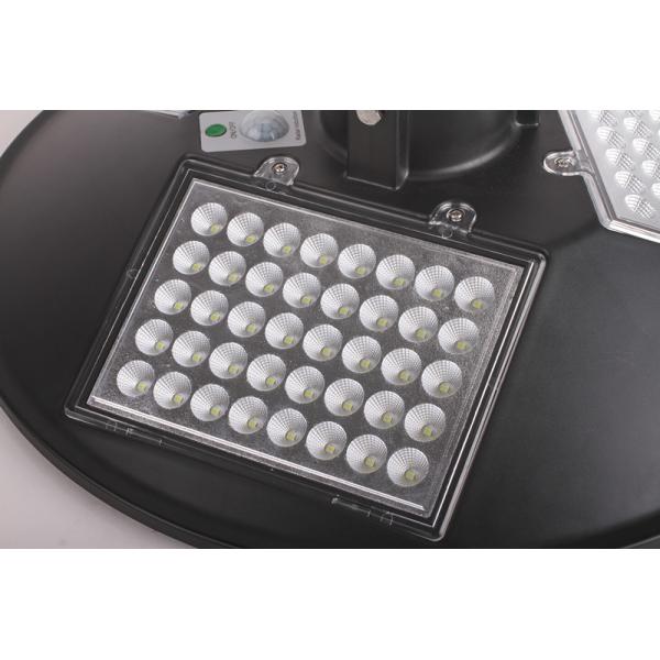 Waterproof UFO Round LED Solar Street Light 180 degree Beam angle
