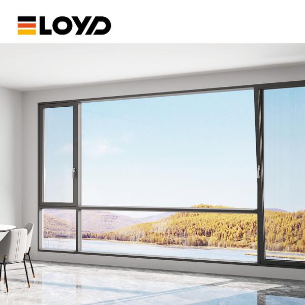 Ventana de revestimiento de aluminio arquitectónico para proyectos de alta gama