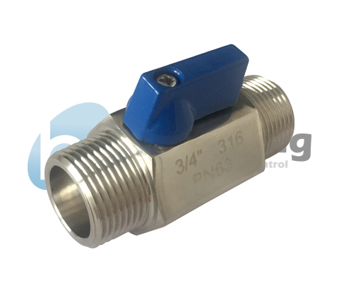 Нержавеющая сталь 304, 316 бсп, бспт, ньпт продетое нитку зеркало отполировала МИНИ шариковый клапан