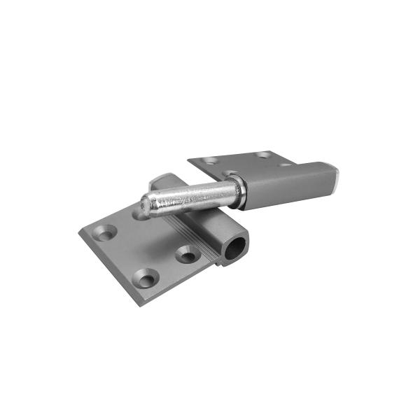 Porta de bandeira, dobradiça, hardware de alumínio, comprimento de 114 mm, para todas as portas giratórias