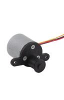 Motor de passo de ímã permanente com caixa de engrenagens de redução de ruído de 25 mm