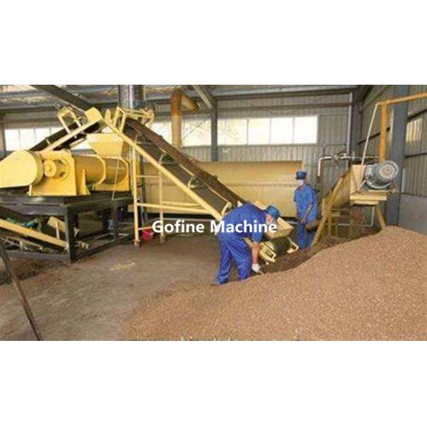 Cow Manure Organic Fertilizer Production Line , Organic Fertilizer Making Machine