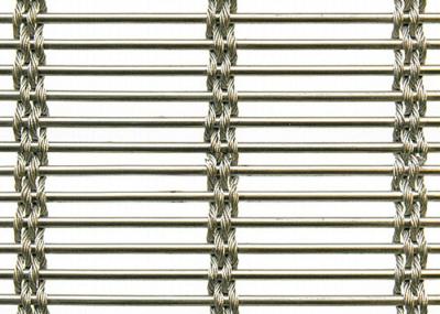 SHUOLONG Interior Stainless Steel Woven Mesh Cladding Panels Anti Collision