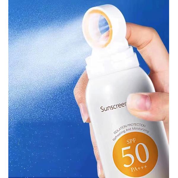 Advanced Hydration Sunscreen Spray Valve - UV Protection, Moisturizer, Pump Dispenser