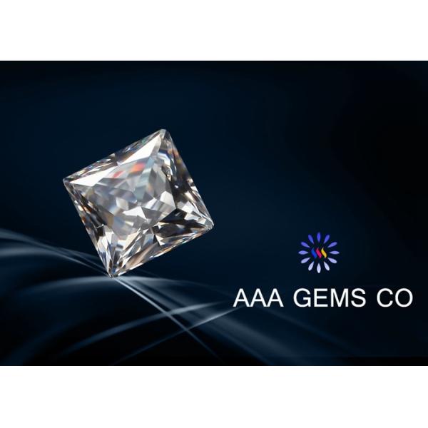 Charles Colvard Square Cut White Moissanite , Synthetic Moissanite