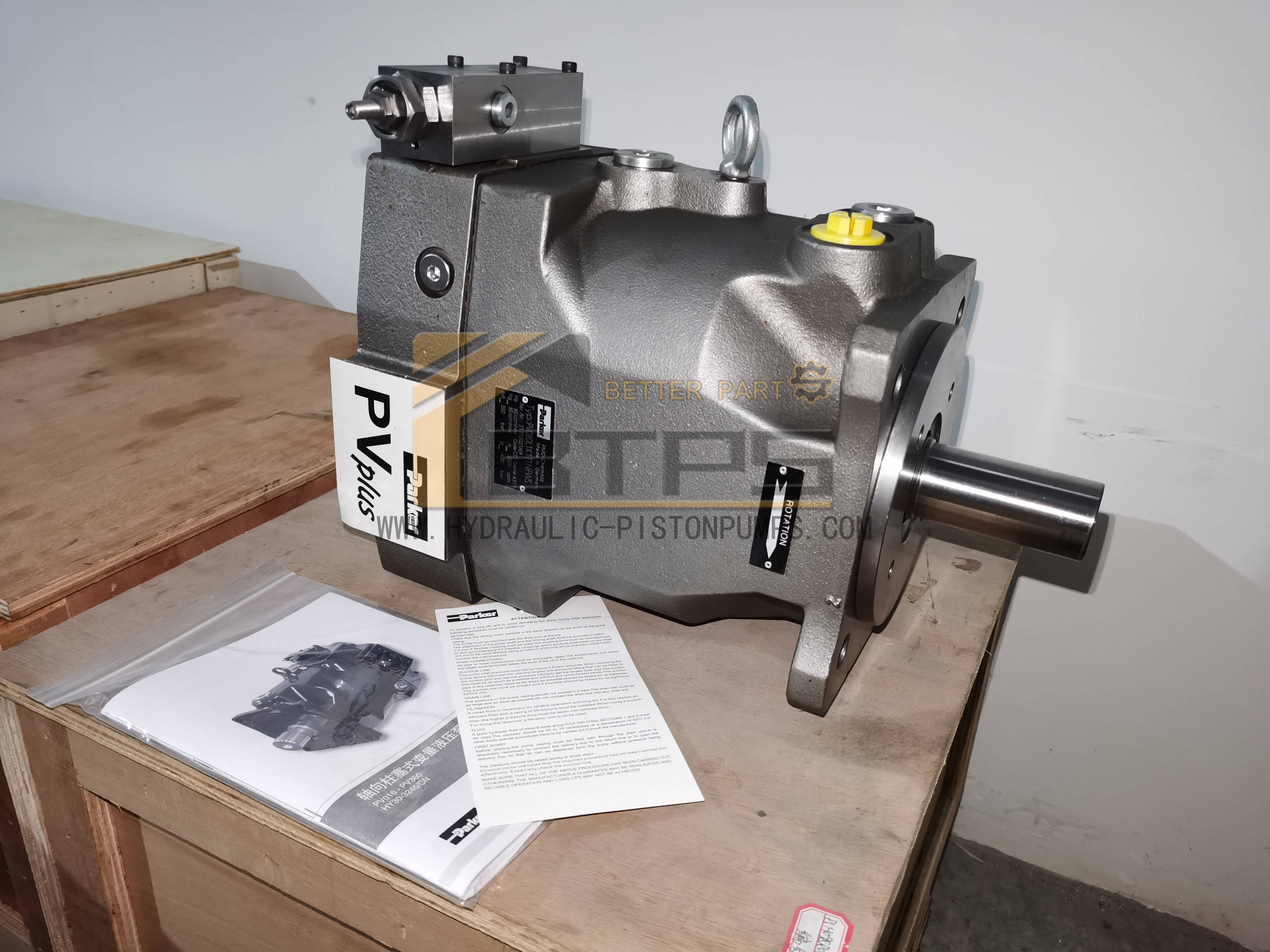PV080L1K1T1NFWS Паркер гидравлический насос поршневый насос замена оригинальный