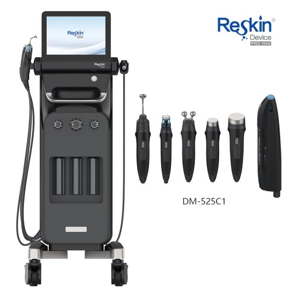 M6 Hydra Machine Facial Skin Deep Cleaning Whitening Aqua Dermabrasion Blackhead Removal Therapy Oxygen Jet Beauty 6in1