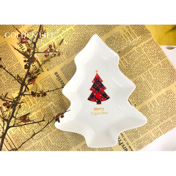 Holiday X`mas Tree Perfect For Seeds Nuts And Dry Fruits Plates Bowl Dish Plate Tableware Breakfast Tray Kitchen Home Su