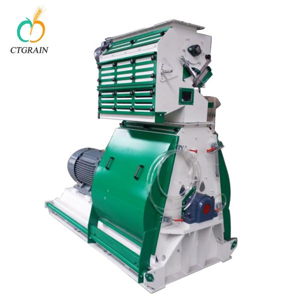 Stainless Steel Hammer Mill Grain Grinder / Grinding Mill Machine  SFSP Series