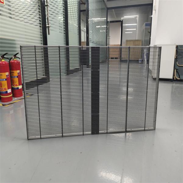 Flexible Advertising Pixel Led Mesh Display Transparent Led Outdoor Waterproof P3.91 Grille Screen