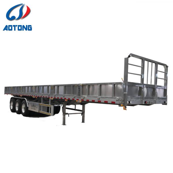 Container and Cargo Carrier 3/4 Axles Bulk Cargo Sidewall Semi Trailer with Twist Locks