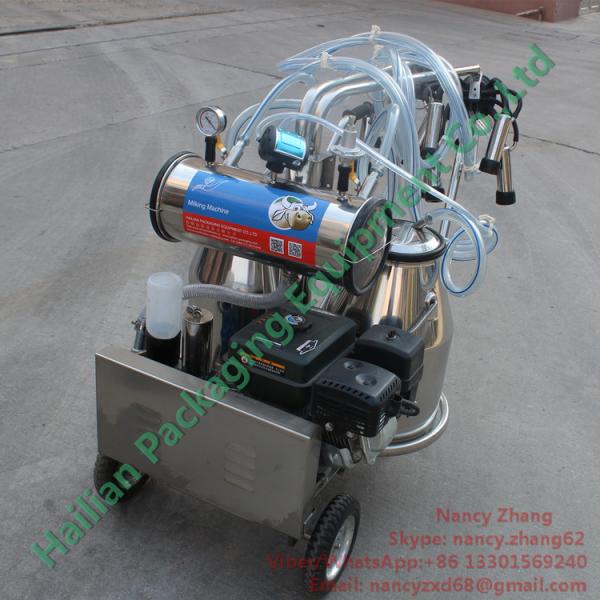 CE Certificate Portable Milking Machine for Cow Dairy Farm Milking