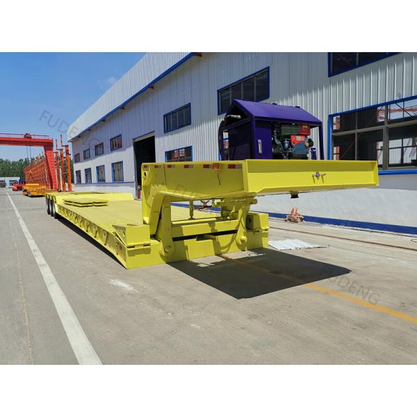 Heavy Equipment 15M 3 Axle Detachable Gooseneck Trailer