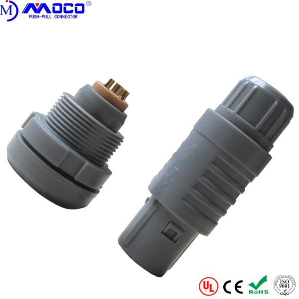 2P Series 8 Pin Connector Male And Female , Plastic Medical Device Connectors