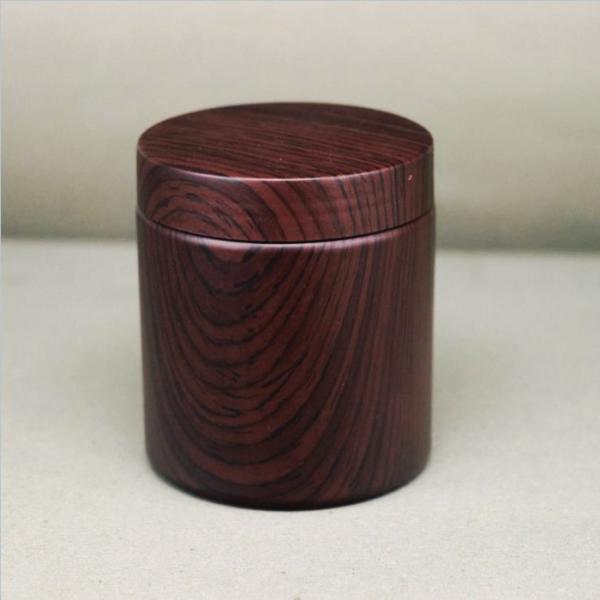 Wooden Polyethylene Plastic Powder Canister SGS For Pet Food Storage