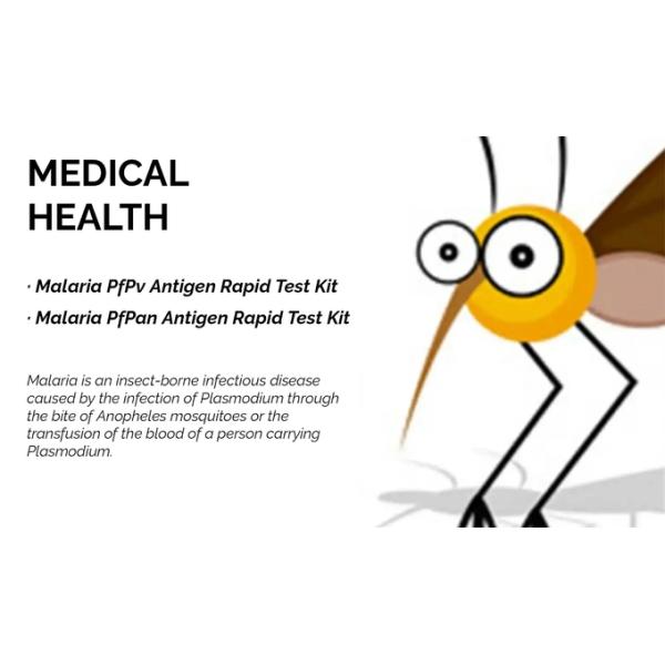One Step Malaria Rapid Test Kit Fast Diagnostic 15 Mins Диагностика набора быстрого теста малярии одного шага быстрая набор диагностического теста 15 минут быстрый